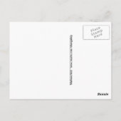 Matinee-Idolpostkarte Postkarte (Rückseite)