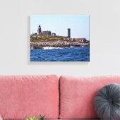 Matinicus Rock Lighthouse, Maine Leinwanddruck (Insitu (Wohnzimmer))