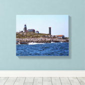 Matinicus Rock Lighthouse, Maine Leinwanddruck (Insitu (Holzboden))