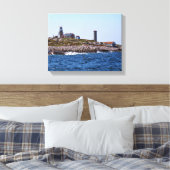 Matinicus Rock Lighthouse, Maine Leinwanddruck (Insitu (Schlafzimmer))