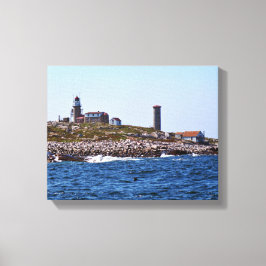 Matinicus Rock Lighthouse, Maine Leinwanddruck