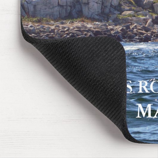 Matinicus Rock Lighthouse, Maine Mousepad (Ecke)