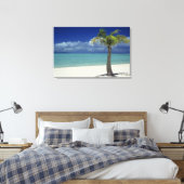 Matira Beach auf der Insel Bora Bora, 2 Leinwanddruck (Insitu (Schlafzimmer))