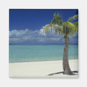 Matira Beach auf der Insel Bora Bora, 2 Magnet