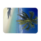 Matira Beach auf der Insel Bora Bora, Gesellschaft Magnet (Horizontal)