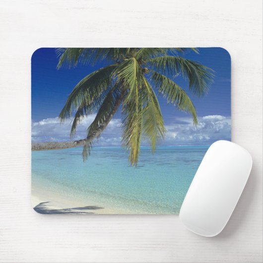 Matira Beach auf der Insel Bora Bora, Gesellschaft Mousepad (Mit Mouse)