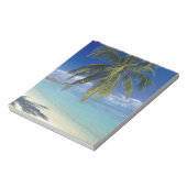 Matira Beach auf der Insel Bora Bora, Gesellschaft Notizblock (Rotiert)