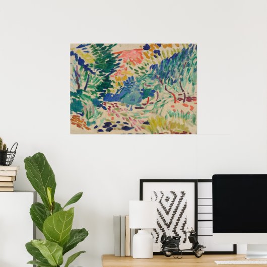 Matisse Abstracted Landscape Wall Art  Poster (Heimbüro)