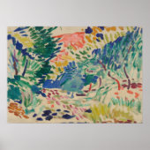 Matisse Abstracted Landscape Wall Art  Poster (Vorne)