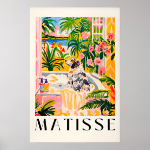 Matisse Australian Shepherd Bad Art Print Lustig Poster
