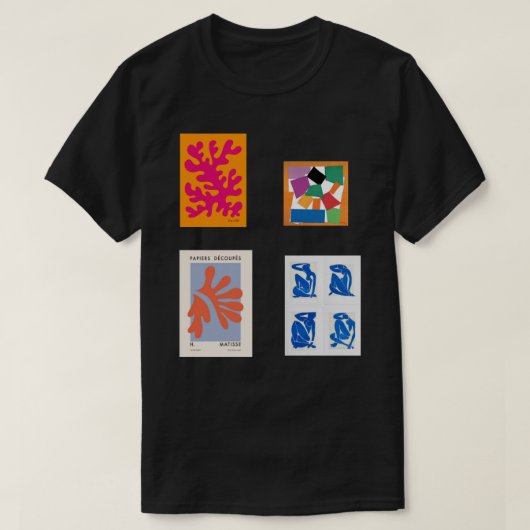 matisse cut outs Sticker.png T-Shirt (Design vorne)
