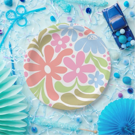 Matisse Daisies Pattern Pappteller (Party)