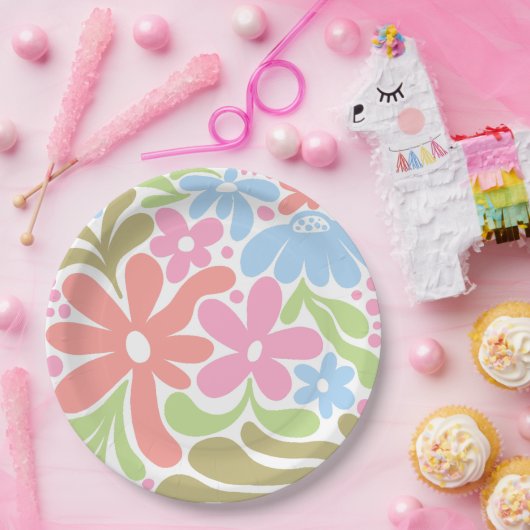 Matisse Daisies Pattern Pappteller (Party)