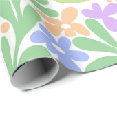 Matisse-Daisy-Muster Geschenkpapier (Rolleneckpunkt)