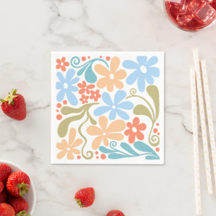 Matisse-Daisy-Muster Serviette