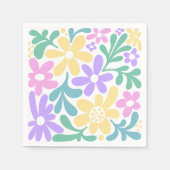 Matisse-Daisy-Muster Serviette (Vorderseite)