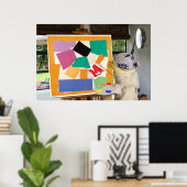 Matisse Die Schnecke in Ölen von Danny Duck Poster (Heimbüro)