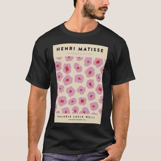 Matisse Flowers &amp; Plants Classic T-Shirt (Vorderseite)