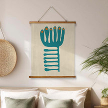 Matisse-Inspiration in Türkis und Orange