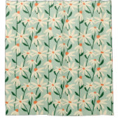 Matisse Inspired Flower Market - Copenhagen Duschvorhang (Vorderseite)