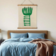 Matisse Inspired Green and Pink