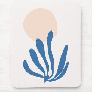 Matisse inspiriert Celadon Blau, Pfirsichblatt Aus Mousepad