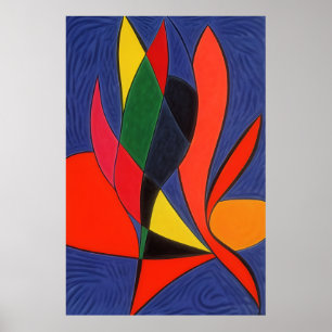Matisse inspirierte Abstrakte Mauer Kunst Poster