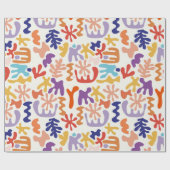 Matisse Inspirierte Kunst Geschenkpapier (Flach)