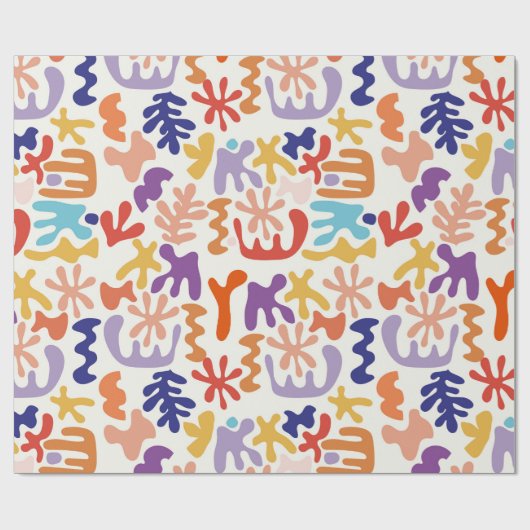 Matisse Inspirierte Kunst Geschenkpapier (Flach)