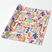 Matisse Inspirierte Kunst Geschenkpapier (Ungerollt)