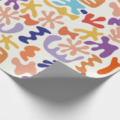 Matisse Inspirierte Kunst Geschenkpapier (Ecke)