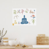 Matisse-Kunst-Elemente-Druck Poster (Küche)