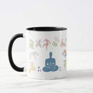 Matisse-Kunst-Meditationselemente Tasse