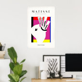 Matisse-Kunstposter - Abstract Head Jazz-Serie Poster (Heimbüro)