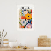 Matisse-Kunstposter - Abstrakte Blumen Poster (Küche)