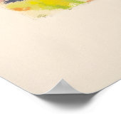 Matisse-Kunstposter - Abstrakte lebendige Landscha Poster (Ecke)
