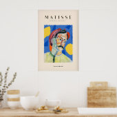 Matisse-Kunstposter - Abstrakter Mann Porträtposte Poster (Küche)