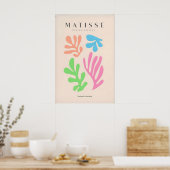 Matisse-Kunstposter - Farbige abstrakte Ausschnitt Poster (Küche)