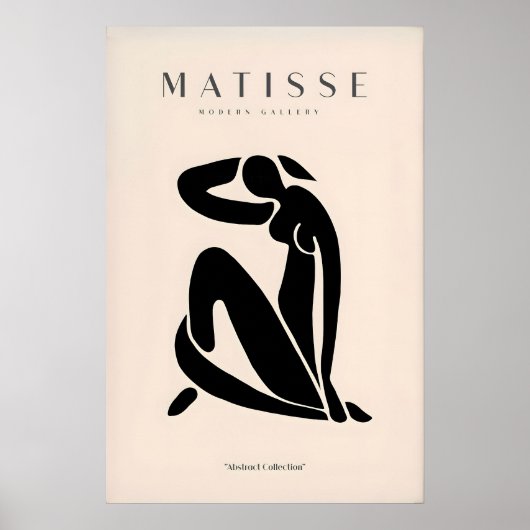 Matisse-Kunstposter - Figurative Damenposter-Kunst Poster (Vorne)