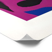 Matisse-Kunstposter - Florale Frau Poster (Ecke)