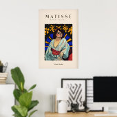 Matisse-Kunstposter - Frau Robe Abstract Stained Poster (Heimbüro)