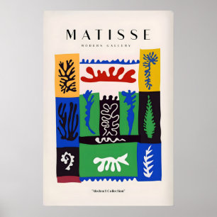 Matisse-Kunstposter - Komplexe abstrakte Botanik Poster