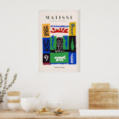 Matisse-Kunstposter - Komplexe abstrakte Botanik Poster (Küche)