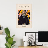 Matisse-Kunstposter - Porträt Mann im Anzug Poster (Heimbüro)