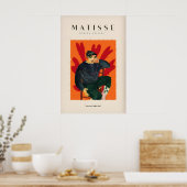 Matisse-Kunstposter - Sitzende Figur in Kappe Post Poster (Küche)