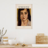 Matisse Kunstprint - Lorette917 Porträtposter Poster (Küche)