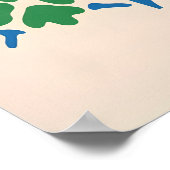 Matisse Largeation mit Masken Vertikales Panel Kun Poster (Ecke)
