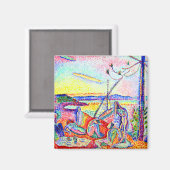 Matisse Luxury Ruhe und Vergnügen Magnet (Vorderseite/Rückseite)