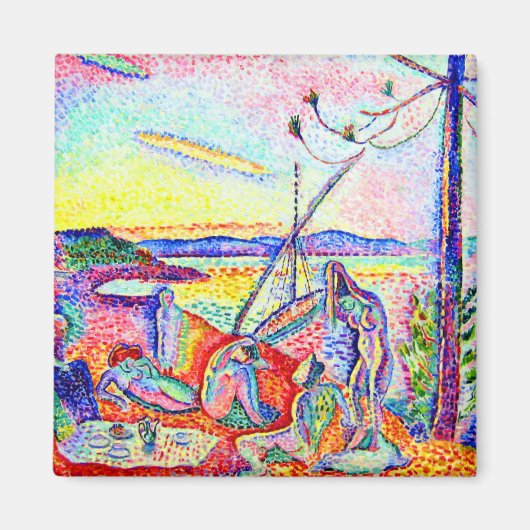 Matisse Luxury Ruhe und Vergnügen Magnet (Vorne)