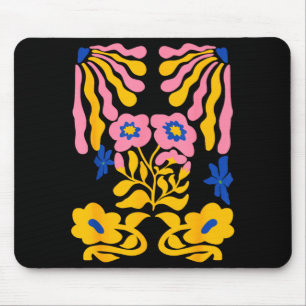 Matisse-Malerei Blumen-Ästhetik Kunst erdige Mousepad